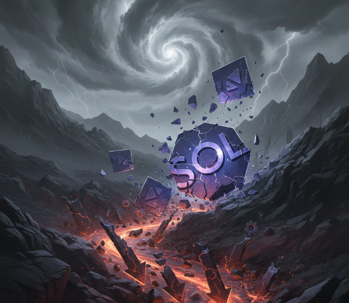 Solana (SOL) tiếp tục lao dốc giữa xu hướng giảm giá chung của thị trường