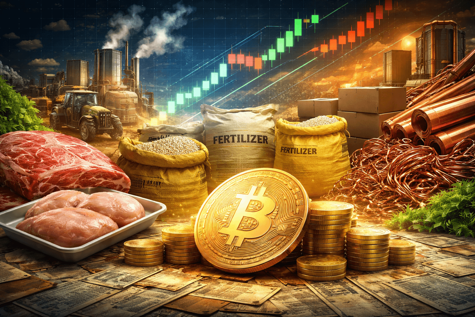 Vì sao giá phân bón tăng 17% có thể làm chệch hướng câu chuyện lạm phát của Bitcoin