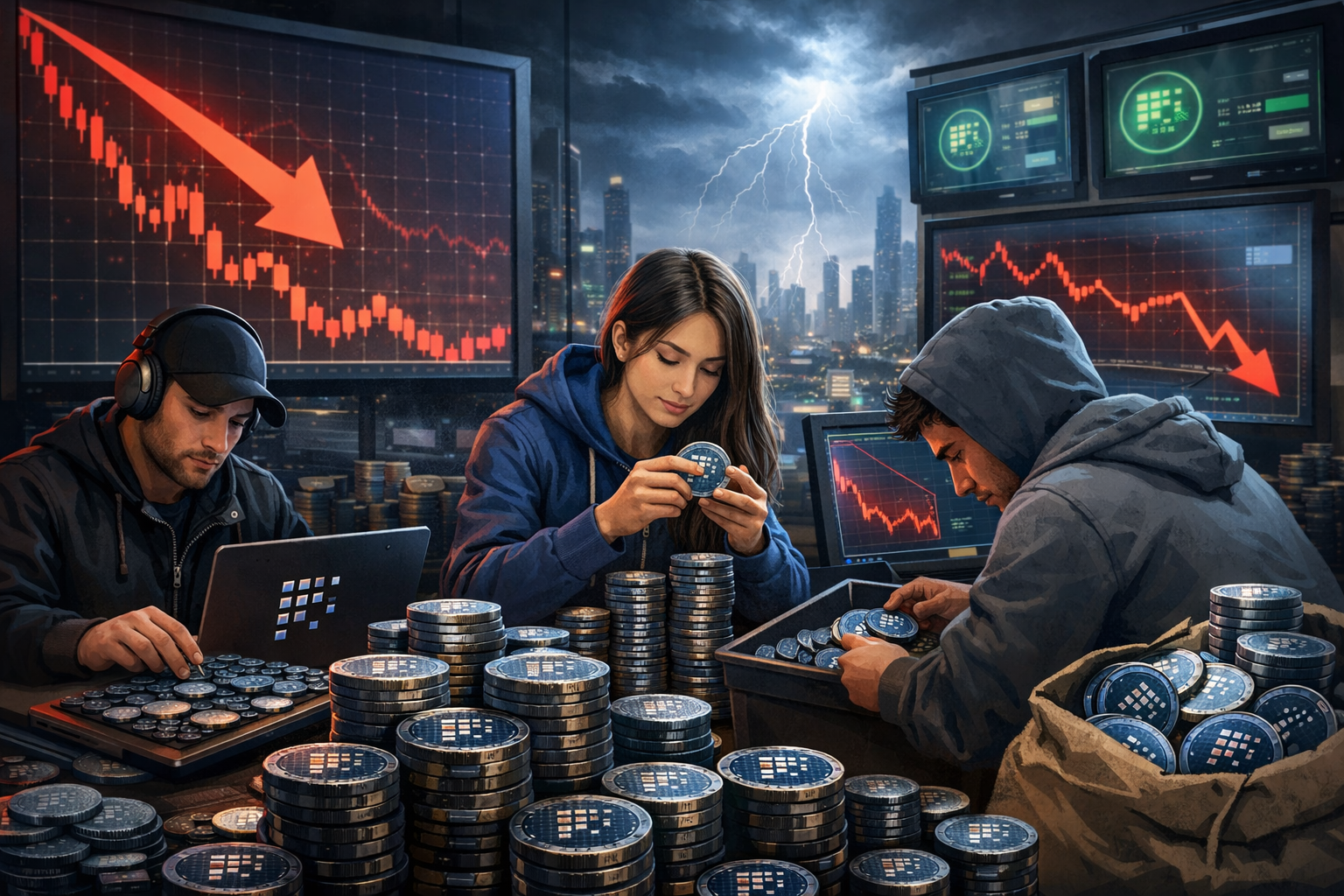 Các trader FET tiếp tục tích lũy bất chấp xu hướng giảm