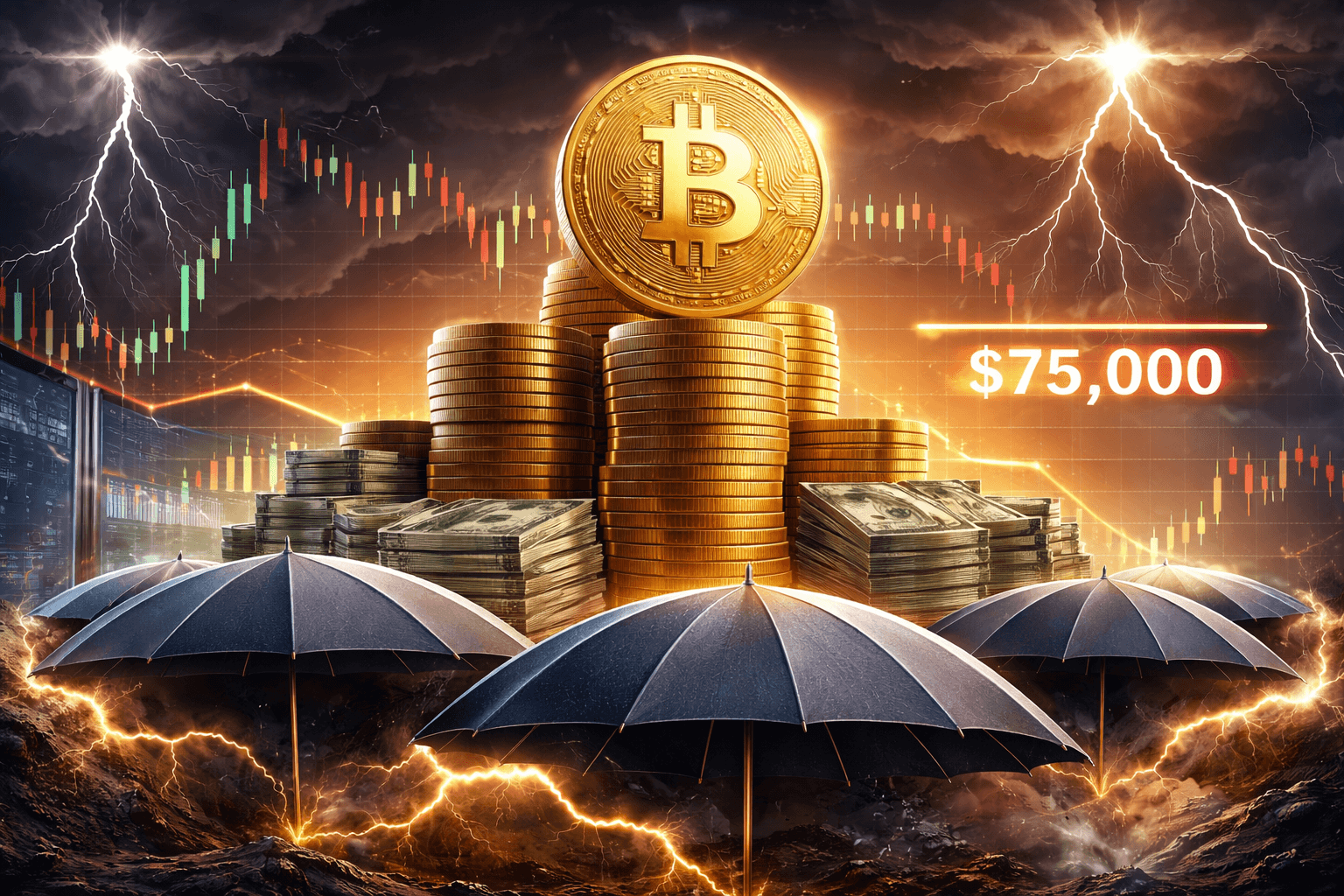 Trader Bitcoin chi hàng tỷ USD mua bảo hiểm, phòng kịch bản giá rơi về 75.000 USD