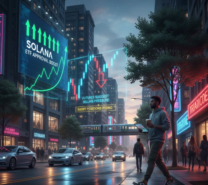 Solana (SOL) bật tăng nhờ ETF, nhưng hợp đồng tương lai vẫn nghiêng về phe gấu