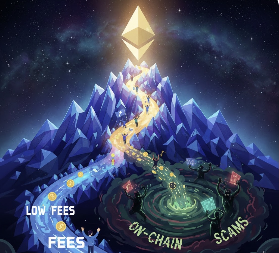 Phí rẻ đưa Ethereum lên đỉnh mới, đồng thời mở đường cho làn sóng lừa đảo on-chain