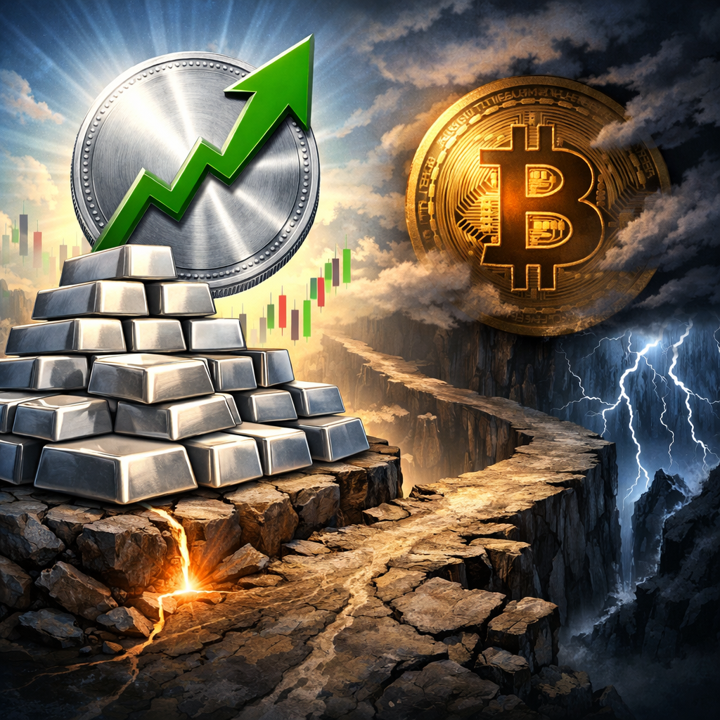 Giá Bạc tiếp tục tăng mạnh, vượt mốc 107 USD