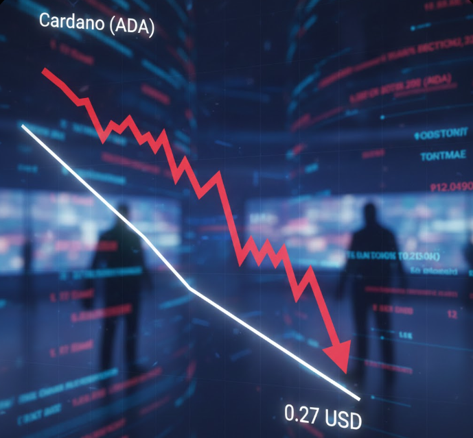 Áp lực bán gia tăng, Cardano (ADA) đối mặt nguy cơ lùi về mốc 0,27 USD