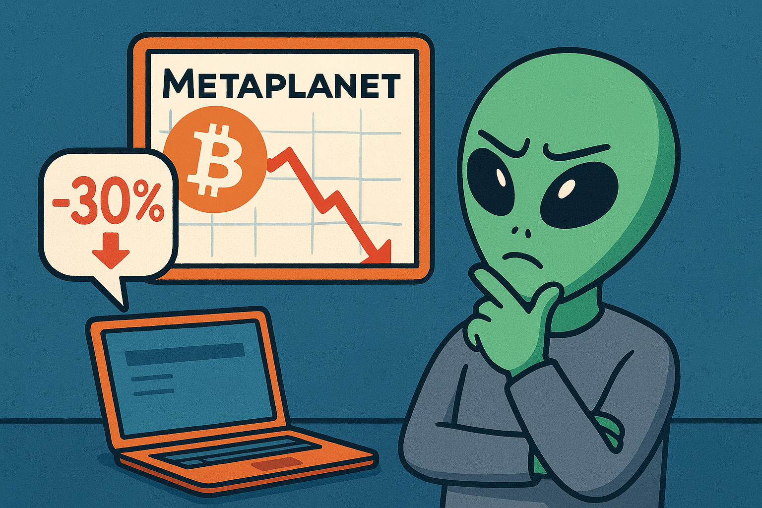 Metaplanet chịu khoản lỗ kế toán 680 triệu đô la do nắm giữ Bitcoin