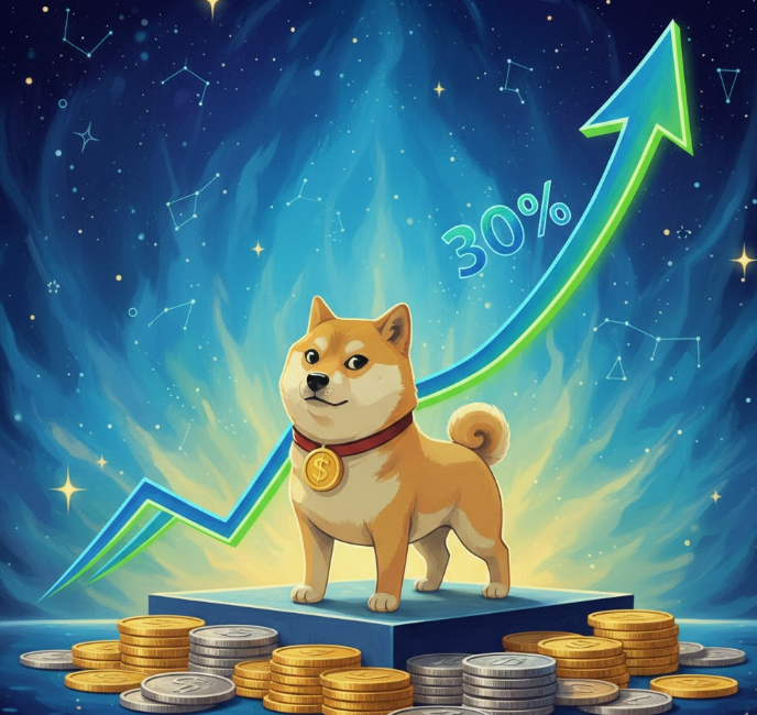 Giá Dogecoin vẫn ổn định trong khi biểu đồ cho thấy khả năng phục hồi 30%