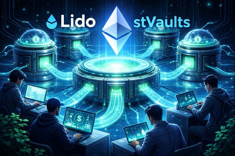 Lido ra mắt stVaults, mở hạ tầng staking Ethereum cho bên thứ ba