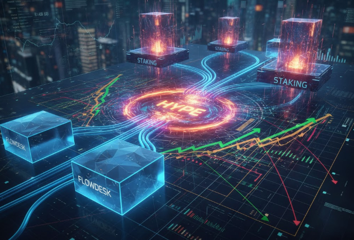 Flowdesk rút và staking một lượng lớn HYPE: tín hiệu gì cho thị trường?