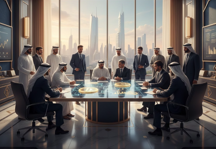 Cộng sự hoàng gia Abu Dhabi có liên quan đến thỏa thuận tiền điện tử của Trump