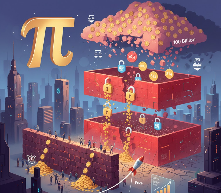 Vì sao các vùng cung này kìm hãm đà tăng giá PiCoin?