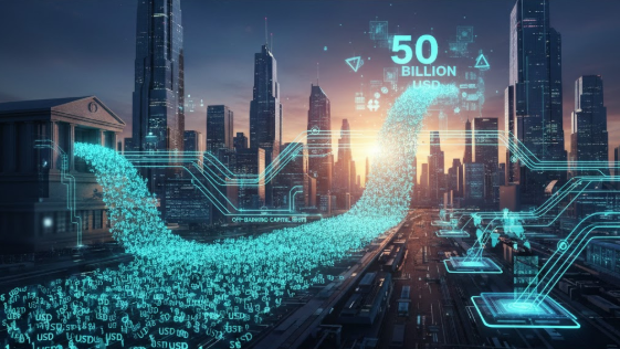 Đà tăng 50 tỷ USD của USDT phản ánh xu hướng dịch chuyển vốn ngoài ngân hàng