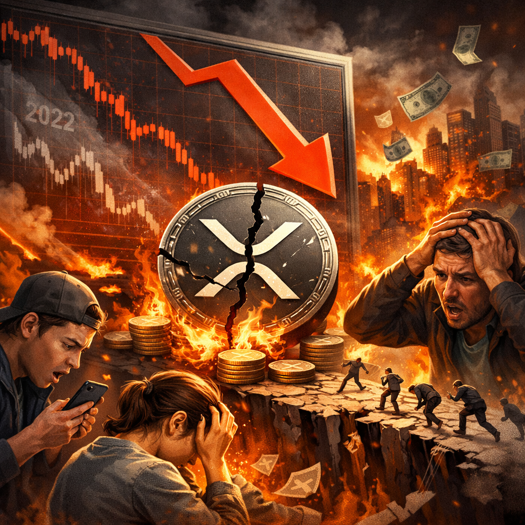 Giá XRP có nguy cơ lặp lại cú sụp đổ năm 2022 khi người mua mới bị thua lỗ