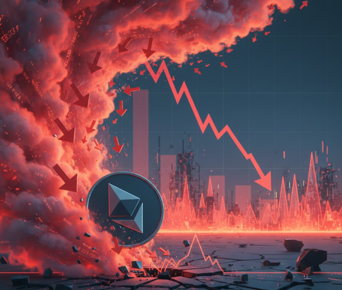 Ethereum (ETH) chịu áp lực bán mạnh khi giá rơi xuống dưới mức vốn trung bình của nhà đầu tư