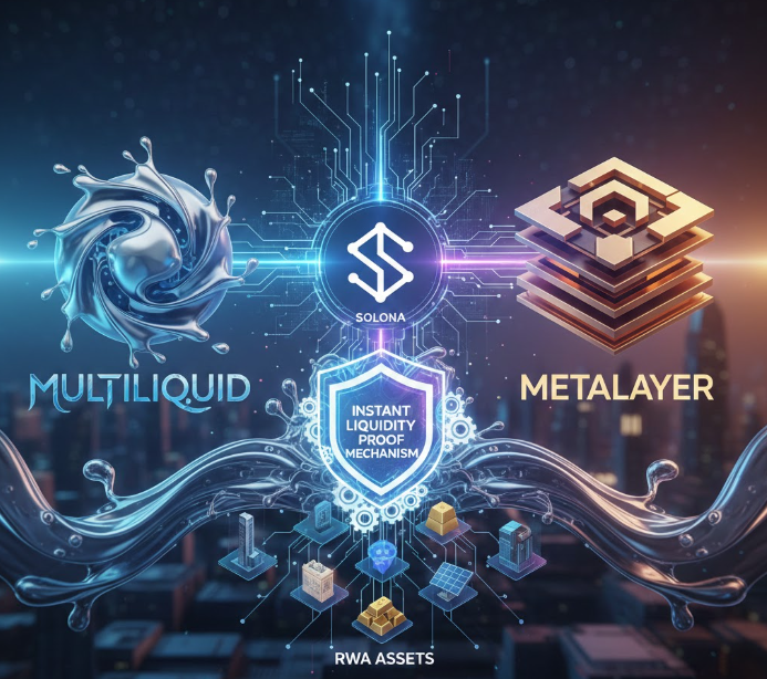 Multiliquid, Metalayer triển khai cơ chế hoàn đổi tức thì cho RWA trên Solana