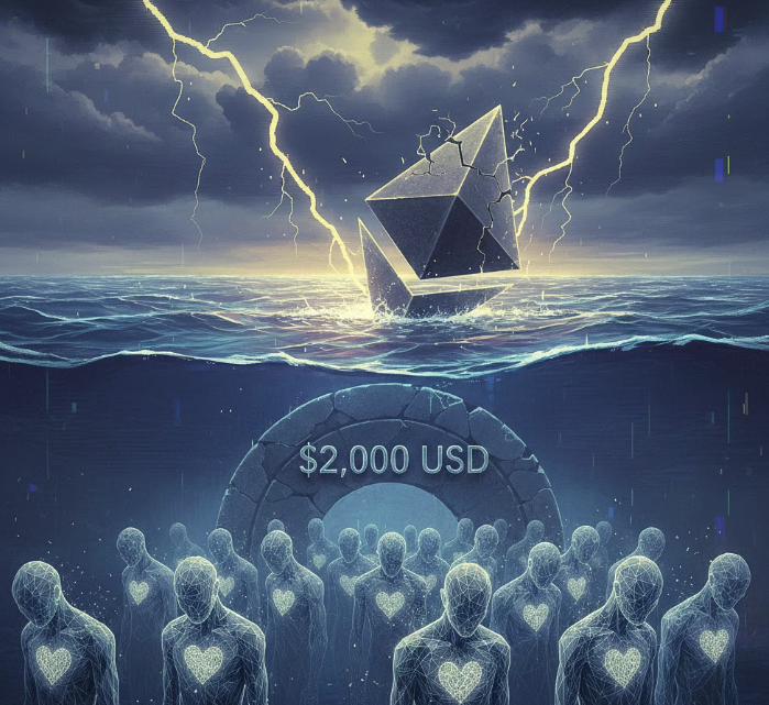 Giá ETH giảm xuống dưới 2.000 USD khi niềm tin của holder đối mặt với thử thách lớn