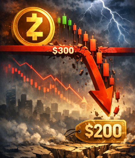 Giá ZEC có khả năng giảm về $200 sau khi mất mức hỗ trợ $300