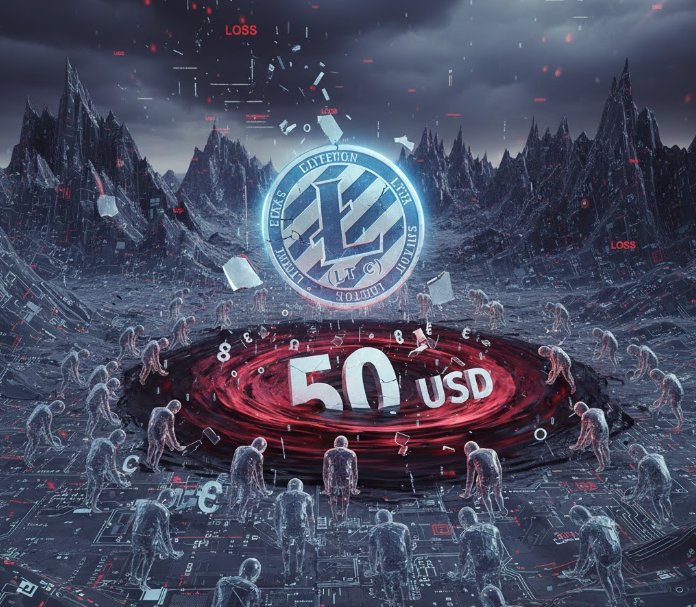 Litecoin (LTC) hướng xuống mốc 50 USD khi nhà đầu tư chịu tổn thất nặng nề