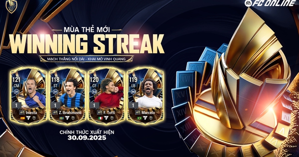 Totti lần đầu xuất hiện trong FC Online, Iniesta chính thức được “unlock”!