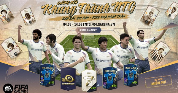 Người chơi FIFA Online 4 chính thức được trải nghiệm Gullit Icon và Nostalgia mạ bạc miễn phí