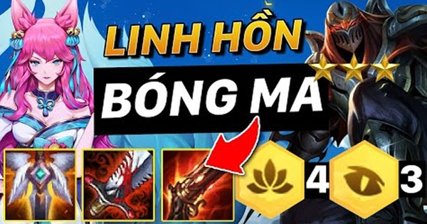 Đấu Trường Chân Lý: Ra Tinh Anh Zed - Bóng Ma thì chơi gì? Thử ngay đội hình Linh Hồn - Bóng Ma cực dị của bậc Cao Thủ Hàn Quốc