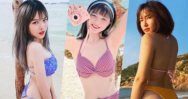 Khi dàn nữ streamer thả dáng với bikini, không vòng eo "con kiến" thì cũng vòng 3 cực nóng bỏng!