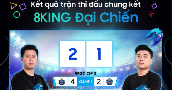 Quang Mạnh trở thành "tân vương" của 8KING Đại Chiến