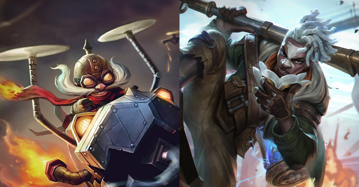 ĐTCL mùa 13: Leo hạng thần tốc cùng tổ đội Tái Chế - Pháo Thủ