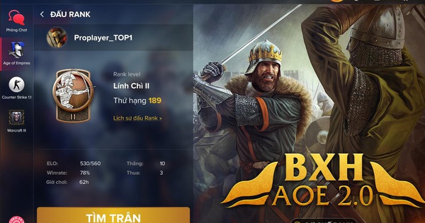 Ghi nhận thêm các ý kiến từ cộng đồng, GTV ấn định ngày ra mắt AoE Ranking trên GPlay