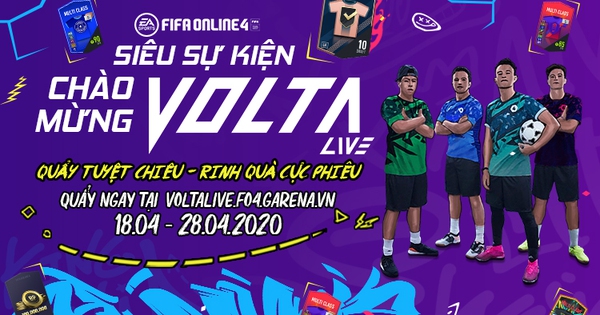 FIFA Online 4 "hào phóng" chưa từng có trước thềm ra mắt MOBA Bóng đá Volta Live