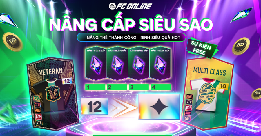 FC Online thử thách người chơi: vừa "đập" thẻ "khủng" vừa nhận được quà