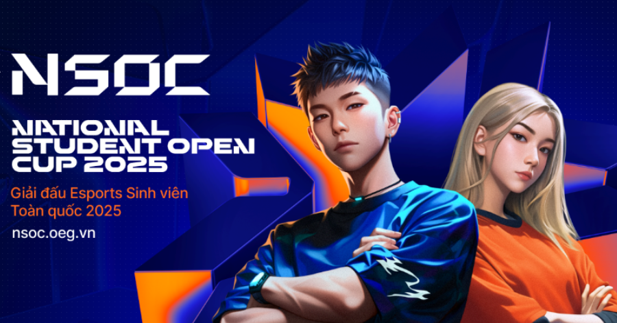 Giải Esports sinh viên NSOC 2025 trở lại, tổng giải thưởng lên đến 2 tỷ