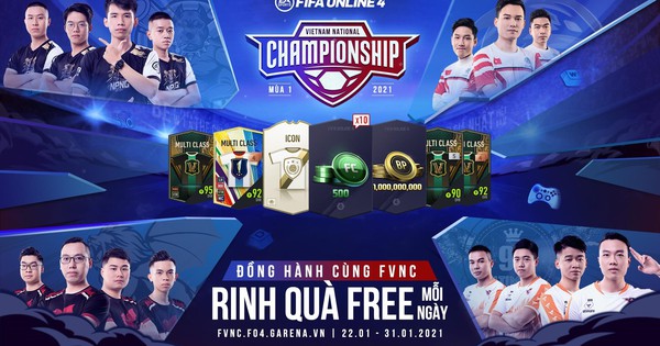 FIFA Online 4 ra mắt chuỗi sự kiện 4 trong 1 cực khủng đồng hành cùng FVNC 2021