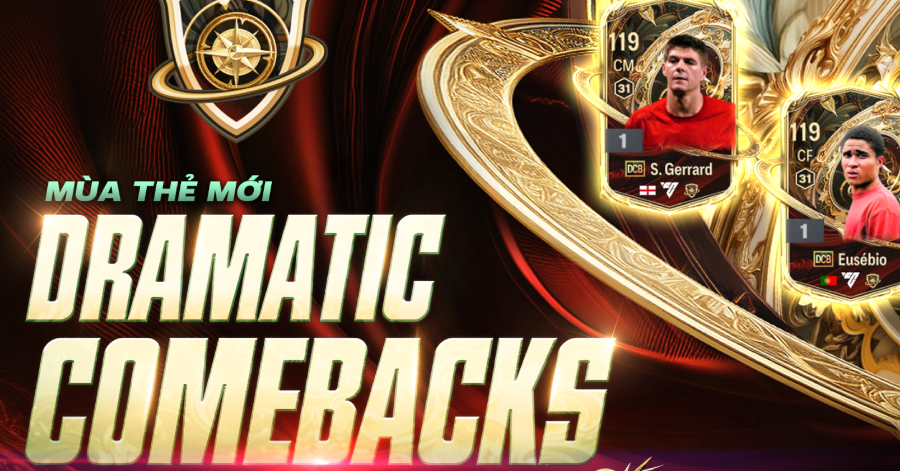 FC Online: Top 5 cầu thủ đáng chú ý của mùa thẻ Dramatic Comeback